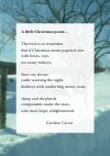 Caroline Carver, A little Christmas poem