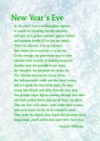 Merryn Williams, New Year's Eve
